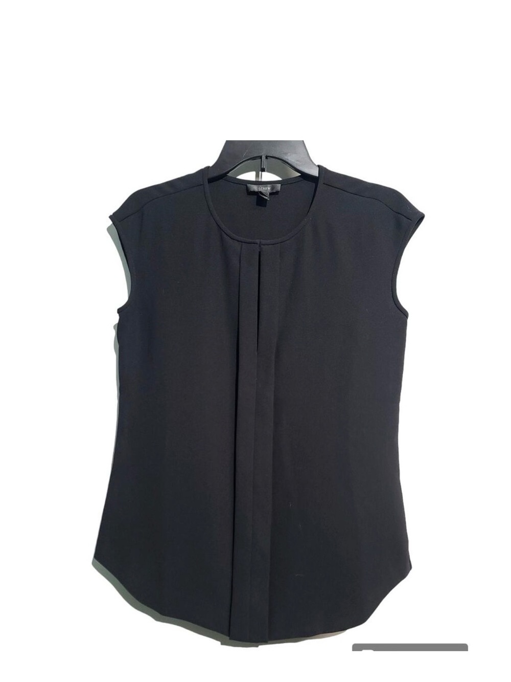 J.Crew Crepe Cap Sleeve Blouse Size 12